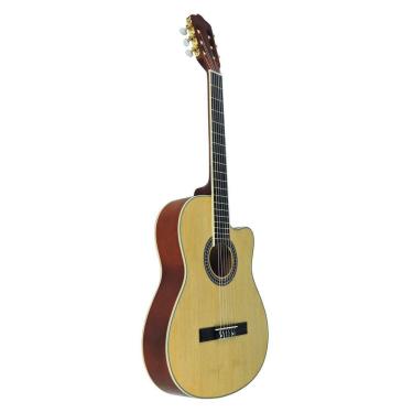Imagem de Violão Deviser Profissional Nylon Acústico Cutway modelo L-330 NT - Tampo Spruce com Capa Bag