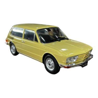 Imagem de Miniatura Volkswagen Brasilia 1976 Bege Metal 1:24 - California Toys
