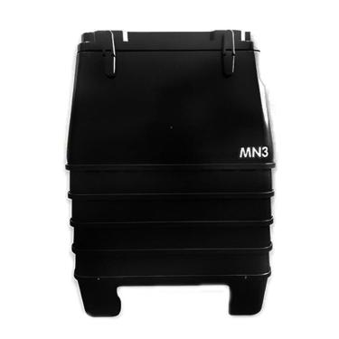 Imagem de Bau Motoboy Reforçado 162 Litros Preto - Omega MN3