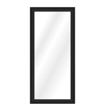 Imagem de Espelho Elegant 150pt 70cm X 150cm Preto