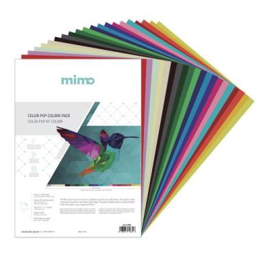 Imagem de Papel Color Pop Kit Colibri Mimo - A4 - 180 Gr - 100 Unds