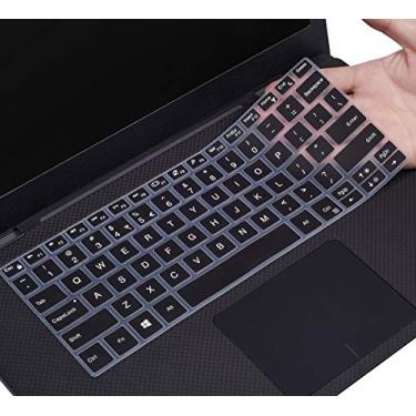 Imagem de Capa de teclado para notebook Dell XPS 13 9305 2021/ Dell XPS 13 9380 / Dell XPS 13 9370 9365 de 13,3 polegadas, acessórios Dell XPS 13, preto
