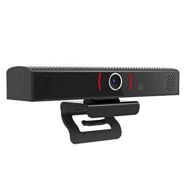 Imagem de Webcam Conferência De 1080p Com Alto-falante, 90 ° Ângulo De Largura, Microfone Omnidirecional De 360 ​​°, Redução De Ruído Inteligente, USB Plug & Play Para Mac PC Desktop Do Laptop