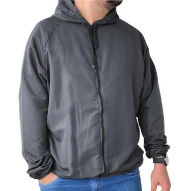 Imagem de Jaqueta Aners Corta Vento Plus Size Liso Masculino-Masculino