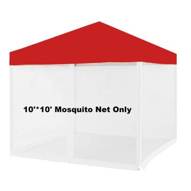 Imagem de PCAFRS Rede mosquiteira com zíper para acampamento ao ar livre mosquiteiro DIY tela de dossel parede rede mosquiteira externa para pátio de 25 x 25 cm e barraca (apenas mosquiteiro ao ar livre não