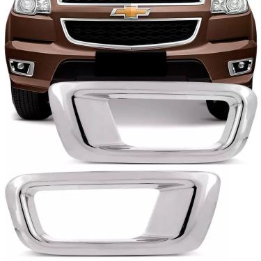 Imagem de Aplique Cromado Aro de Milha S10 2012 2013 2014 2015 2016