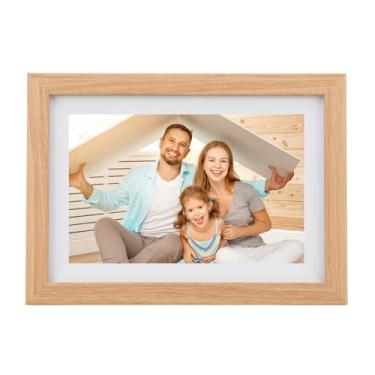 Imagem de Porta-retratos Digital Com Tela de Toque, Compartilhamento Remoto de Porta-retratos Digital de 10 Polegadas para o Aplicativo Frameo para 6.0 (Plugue dos EUA)