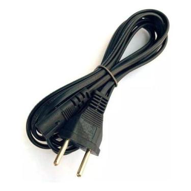 Imagem de Cabo De Força Energia Bipolar Tipo 8 Tv Rádio Notebook - vcore