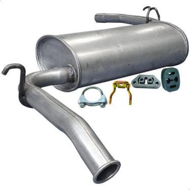 Imagem de Escapamento Silencioso Traseiro Fiorino Uno 1.3 8v 03 A 06 - ScapJá