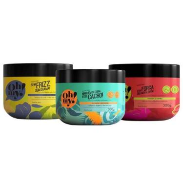 Imagem de Kit Máscaras Sem frizz + Ninguem segura esse cacho + Era força que me 