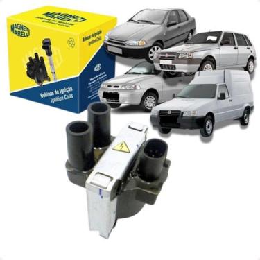Imagem de Bobina de Ignição Palio Fiorino Uno Siena Magneti Marelli 94 95 96 97 
