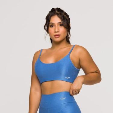 Imagem de Top Academia Fitness Feminino Poliamida Costas Abertas - LOT FITNESS C