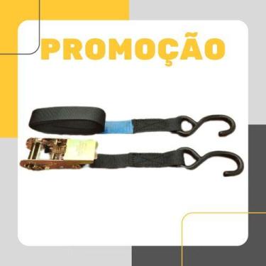 Imagem de Cinta Amarrar Cargas 400 Kg 1,70m Seguro Resistente - Loja Secom