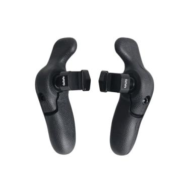 Imagem de CaTeFo Alça lateral StarGrip-NATO – Par de mini alças laterais esquerda e direita com braçadeira ajustável de 360 graus para câmera DSLR, smartphone, iPad, gaiola de monitor