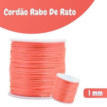 Imagem de Fio De Seda Coral - Cordão Rabo De Rato 1mm - Nybc