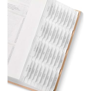 Imagem de Mr. Pen - Aba transparente da Bíblia com folha de ouro, prata e ouro rosa