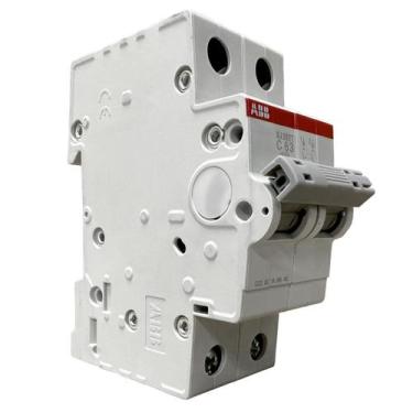 Imagem de Mini Disjuntor Bipolar ABB 63A SJ202T-C63 2TAZ144200R0634, 230