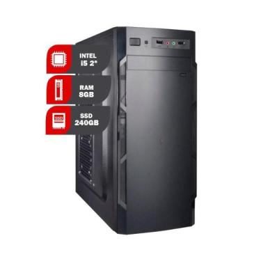 Imagem de Computador Completo Placa Mãe H61 Core I5 2 8Gb Ssd 240 - Ouzze