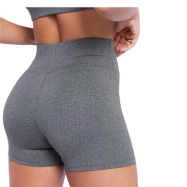 Imagem de Short Suplex Feminino Academia - MOVEment, Cinza, GG