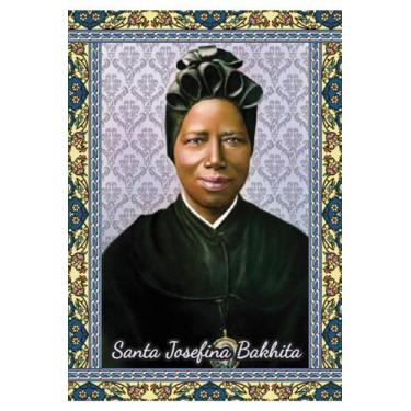 Imagem de 200 Santinho Santa Josefina Bakhita (oração no verso) - 7x10 cm - Sant