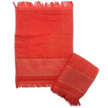 Imagem de Kit 10 Toalhinha Social Para Mão Boca Rosto Escolar Academia Lavabo Ma