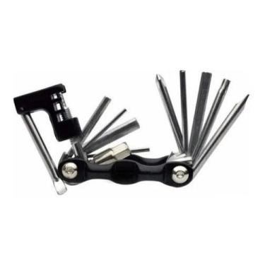 Imagem de Chave Bike Allen Chave Corrente Canivete 12 Funções Extrator - Stormy