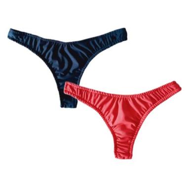 Imagem de Kit com 2 calcinha asa delta fio dental biquíni asa dental - DE UMA MA