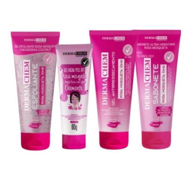 Imagem de Kit Shincare Rosa Mosqueta para Peles Secas e Extras Secas Dermachem