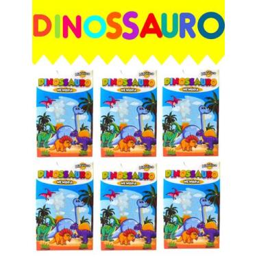 Imagem de Kit 70 Jogo Da Memoria Dinossauros Infantil P/ Kit Festa Lembrancinha 