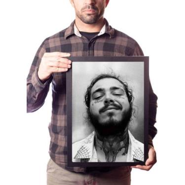 Imagem de Poster Moldurado Post Malone Saint Tropez Rap Quadro - Fanarte