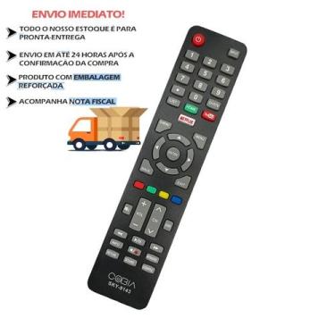 Imagem de Controle Remoto Compatível Tv Smart Cobia Haier Hr32h2sdk1 - LELONG
