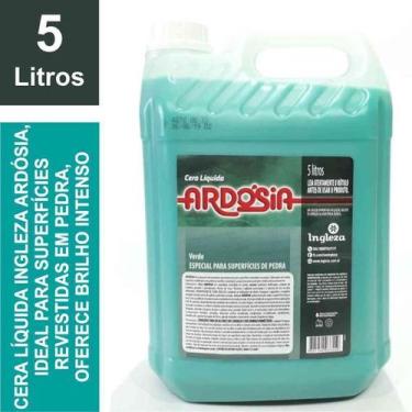 Imagem de Cera Líquida Pisos Ingleza Ardosia Verde 5 LITROS