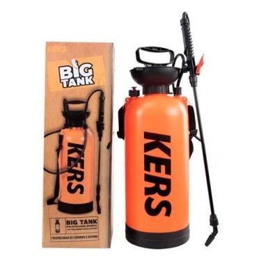 Imagem de Pulverizador manual de ombro big tank com snow foam 8l kers, Sem Varia