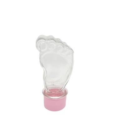 Imagem de 50 Tubetes Baleiro Mini Pezinho Revelação Chá De Bebê (Rosa bb)