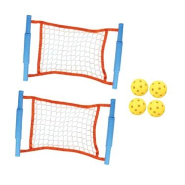 Imagem de Milageto Jogo de bola conjunto net captura bola esportes brinquedo ao ar livre jogar para crianças adolescentes famílias, Dois Jogadores