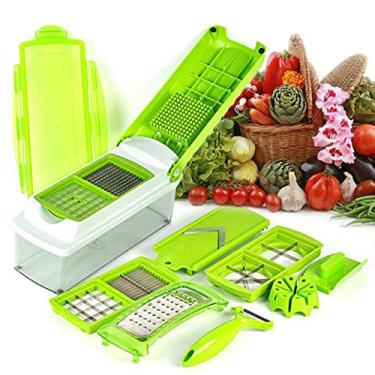 Imagem de Nicer Dicer Plus Cortador Fatiador Legumes Verduras Frutas 228 - Lorben