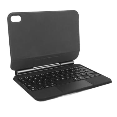 Imagem de Capa de Teclado para IOS Tablet Mini 6 2021 8,3Polegadas A 2567 A 2568 A 2569,Capa de Teclado Magnético Com Trackpad Multitoque,Teclado Retroiluminado Sem Fio Touchpad
