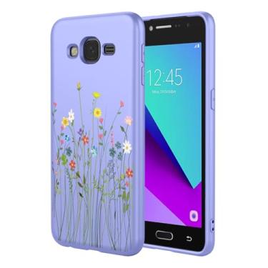 Imagem de HTXWXJC Capa de telefone para Samsung Galaxy J2 Prime, capa para Samsung G532 SM-G530 à prova de choque flexível bumper TPU capa macia padrão flor capa para telefone para Samsung Galaxy J2 Prime flor