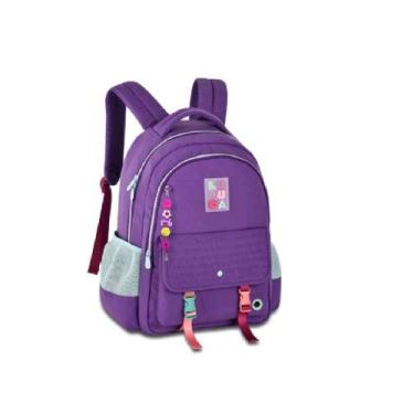 Imagem de Mochila luluca de costas 17" ref lu24601, Lilás