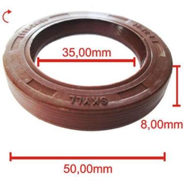 Imagem de Retentor do comando de válvula Dian Hyundai I30 2009 a 2013 - BASTOS