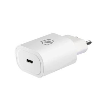 Imagem de Carregador Turbo Tipo C para Android QC 3.0 até 25W - Branco - Gshield