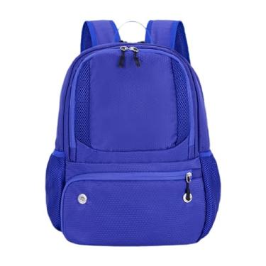 Imagem de Colaxi Mochila de treinamento de basquete com alças ajustáveis ​​na mochila de futebol, Azul
