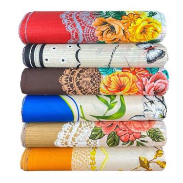 Imagem de Toalha De Mesa Estampas Variadas P/ Mesa C/ 6 Cadeiras C/3un - DUBAI