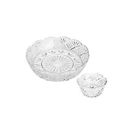 Imagem de Petisqueira C/molheira De Cristal Dublin 29,5x7,4cm/12,5x6,3cm Lyor Transparente
