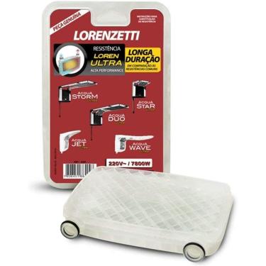Imagem de Resistencia para Chuveiro 220/7800 Acqua Ultra Lorenzetti