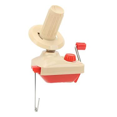 Imagem de Enrolador de Fio, Enrolador de lã de Plástico Portátil Operado Manualmente Enrolador de Fio Rápido Enrolador de Bola de Fio Enrolador de Fio para crochê Com Cabeça de Enrolador