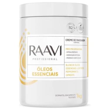 Imagem de Raavi Creme De Massagem Corporal Com Óleos Essenciais 1Kg