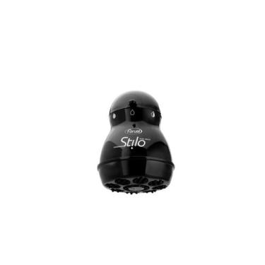 Imagem de Chuveiro Ducha Elétrico Stilo Forusi 3T Preto ou Branco 220v, Preto