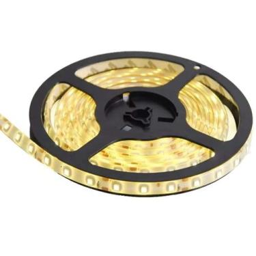 Imagem de Fita led 3528 branco quente 5 metros com silicone - MB