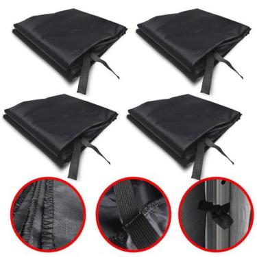 Imagem de 4 Laterais de Fechamento Removível Para Tenda Gazebo 3x3 - BRN COMMERC